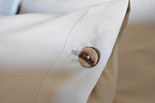 Load image into Gallery viewer, Button Shams in White