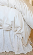 Load image into Gallery viewer, Button Duvet Cover in Natural