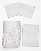 Load image into Gallery viewer, Sheet Sets in Silver Snow