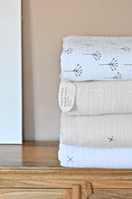 Load image into Gallery viewer, Dandelion Blanket in White