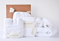Baby Gift Set in White/Silver - 6 piece